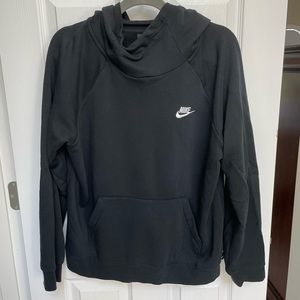 Nike, Black Hoodie, Size L